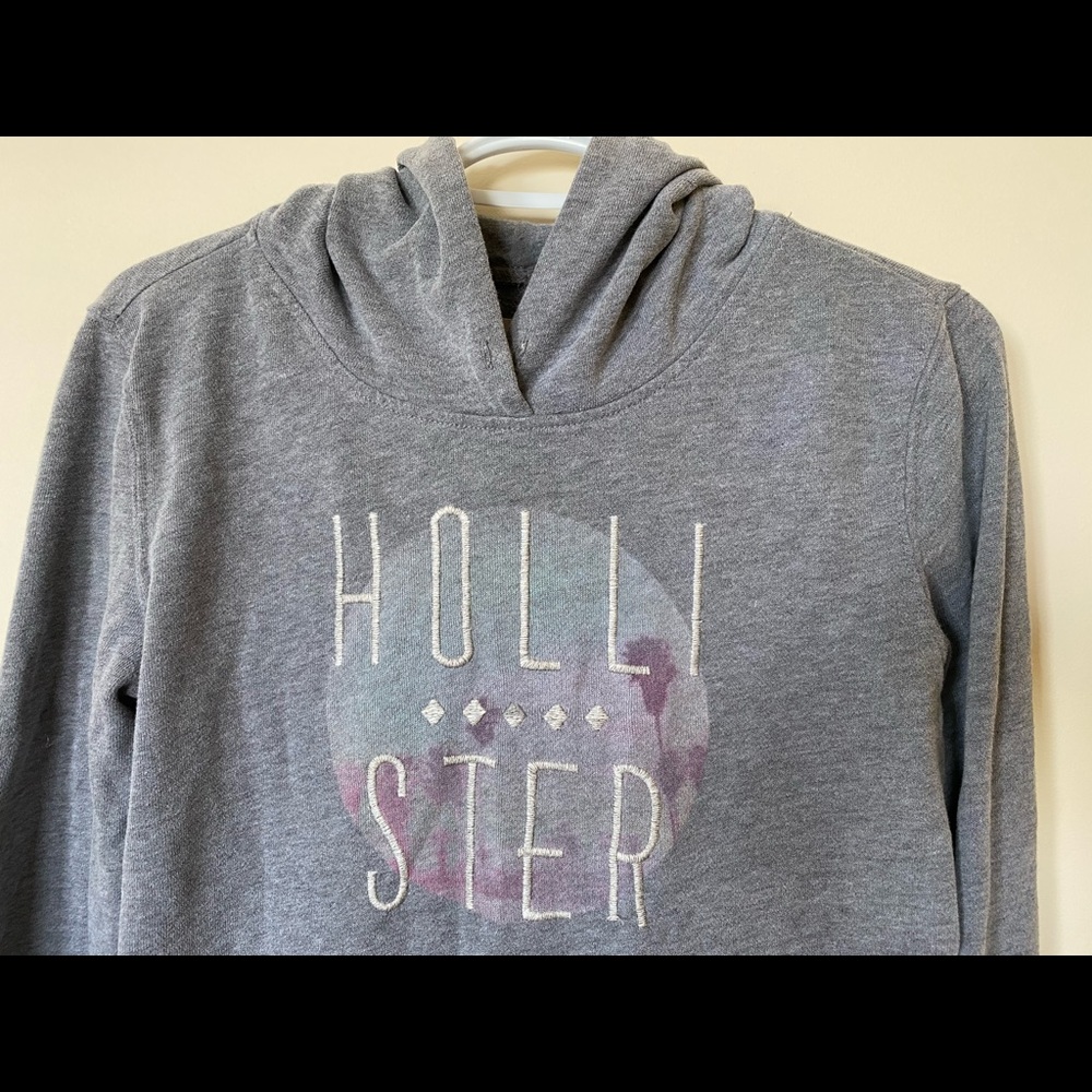 Grey Hollister Hoodie
